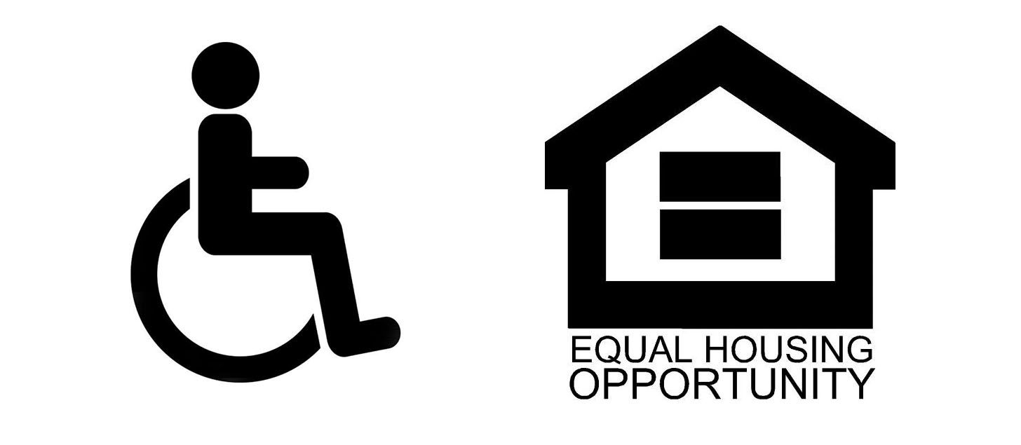 Symbols of Accessibility and Equal Housing opportunity