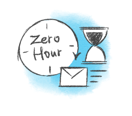 Create Impressions: The 0th-hour Email