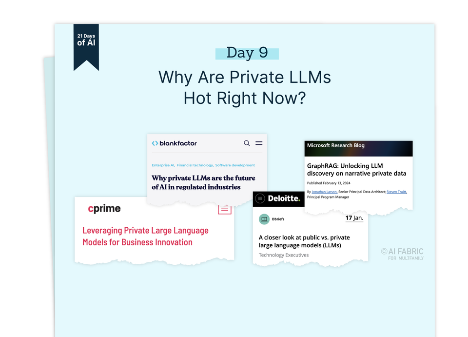 Why Are Private LLMs Hot Right Now?